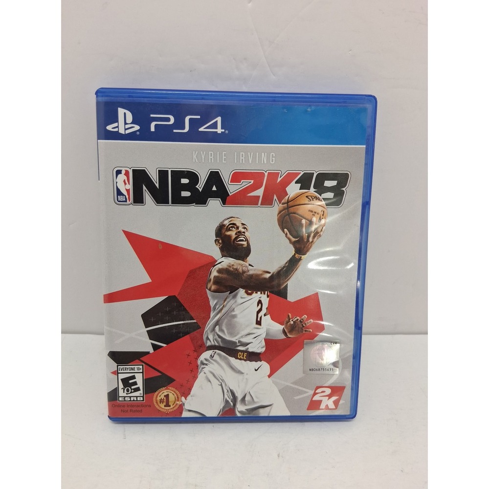 NBA 2K18 Sony PlayStation 4 PS4 Basketball Video Game Kyrie Irving Cover